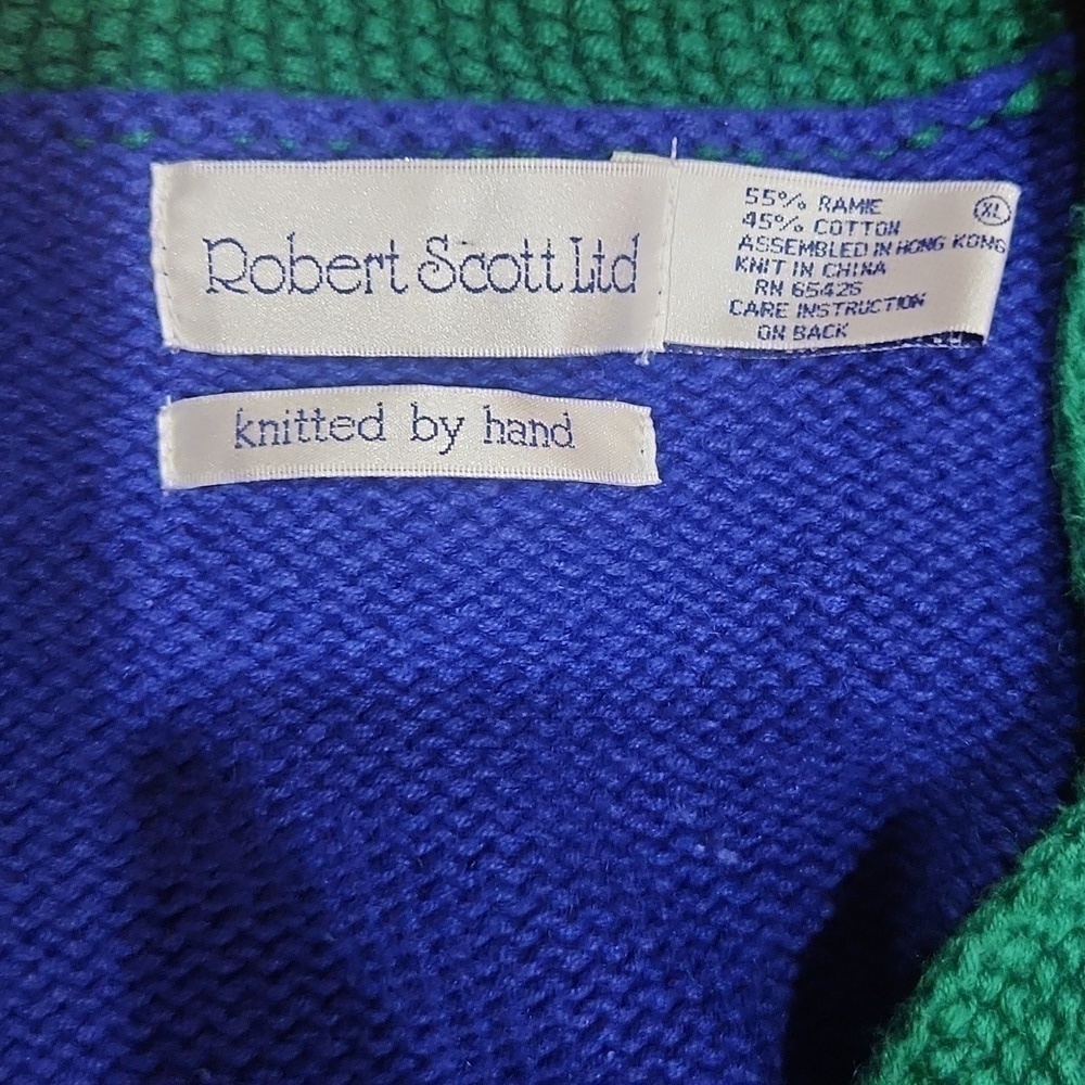 Robert Scott Ltd vintage sweater XL good condition - Picture 2 of 7